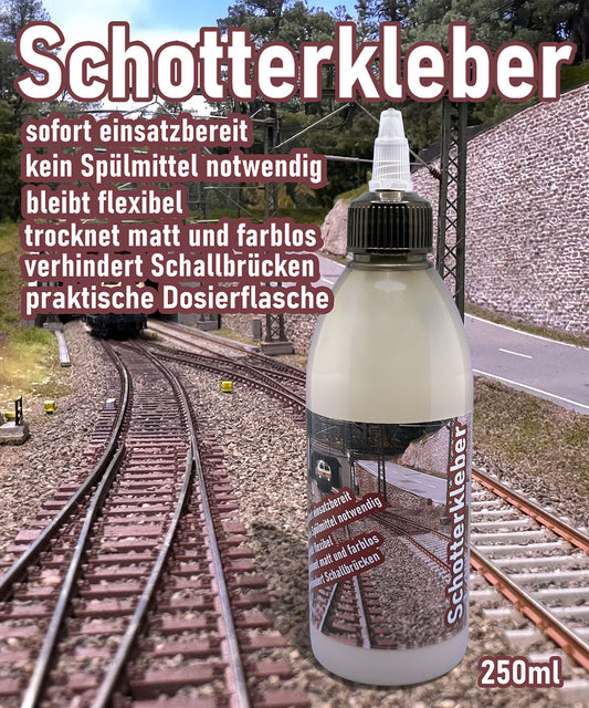 Flexibler Schotterkleber 250ml – ohne Vorarbeiten einfach loslegen