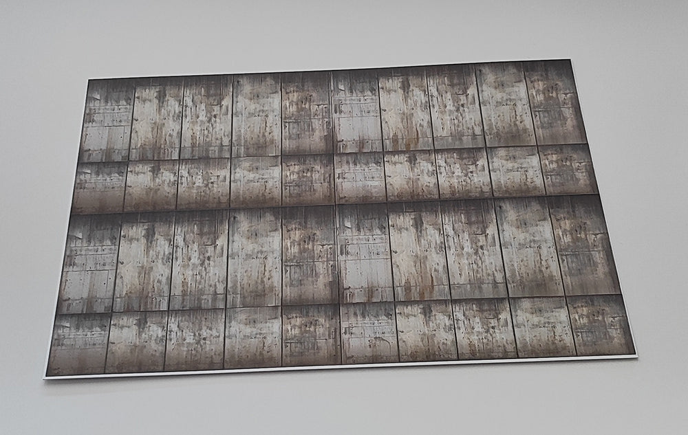 Dekorbögen Betonwand Spur H0 für Rampen und Wände | FS-Modellbahn.de