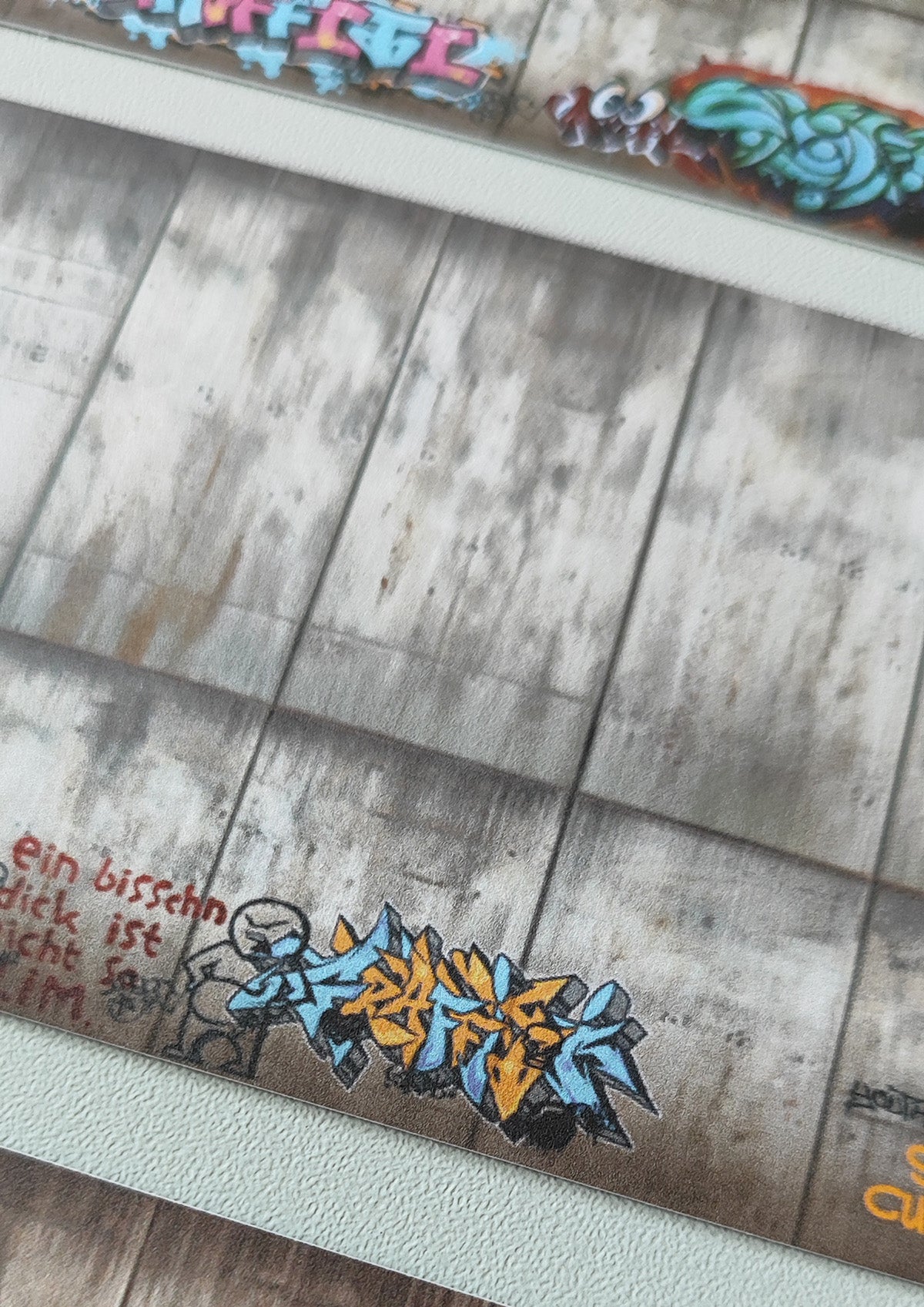 Decorative Arches Concrete Wall with and without Graffiti N Scale for Ramps and Walls | DB00000064