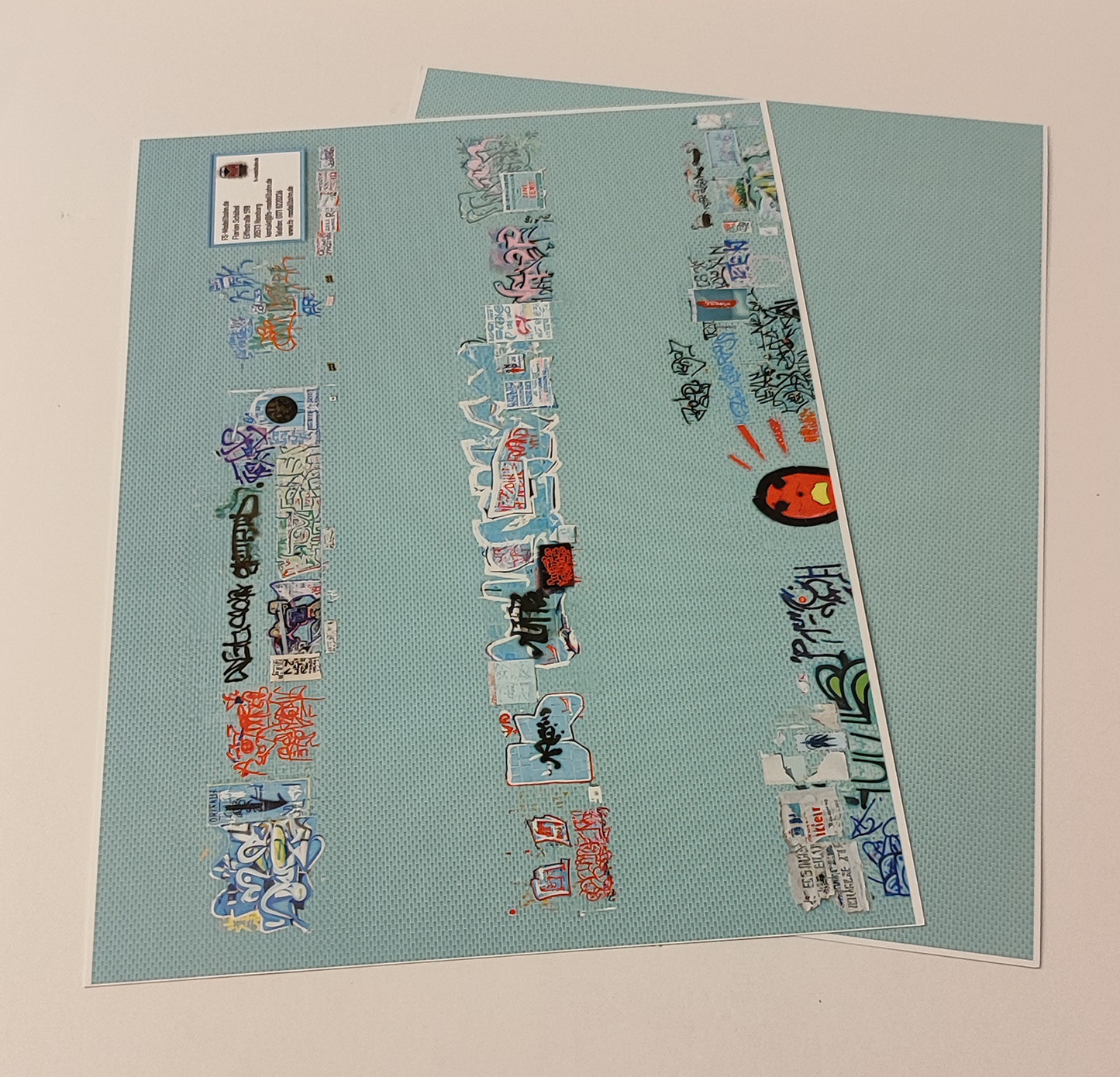 Dekorbögen Fliesenwand Spur H0 für Unterführungen und Bahnhöfe | FS-Modellbahn.de