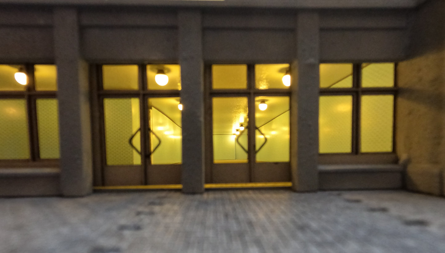 Dekorbögen Fliesenwand Spur H0 für Unterführungen und Bahnhöfe | FS-Modellbahn.de