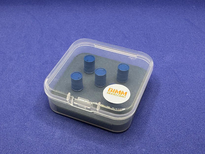 Oil Barrels Painted Blue, Set of 5, H0 Scale