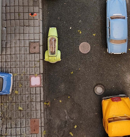 1408 Manhole covers, manhole covers, gullies in 1:160 N gauge, self-adhesive