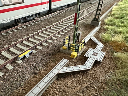 Signalsockel für Viessmansignale 2er Set Spur H0