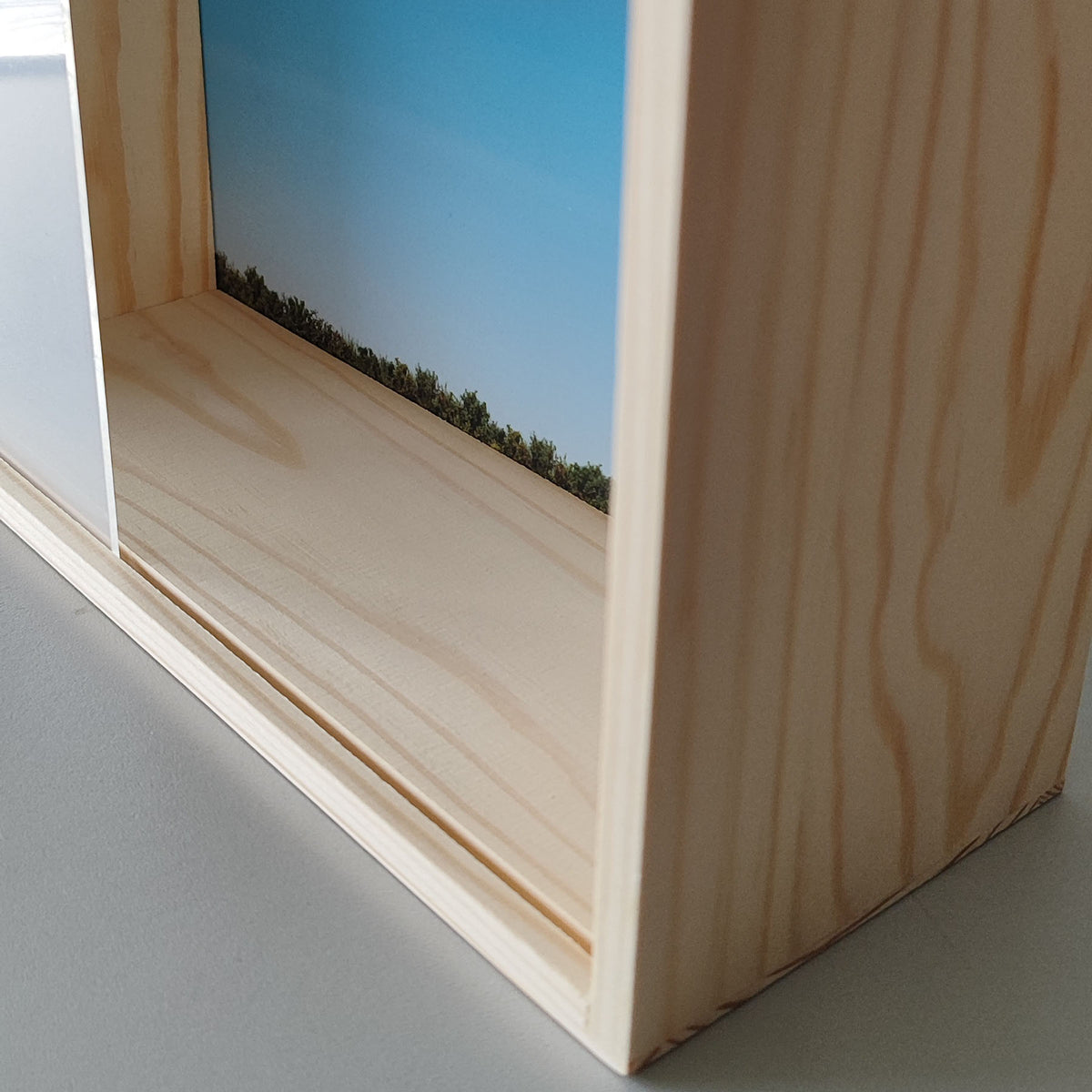 Scenarium XL Diroramenbox inkl. leicht transparentem Himmel