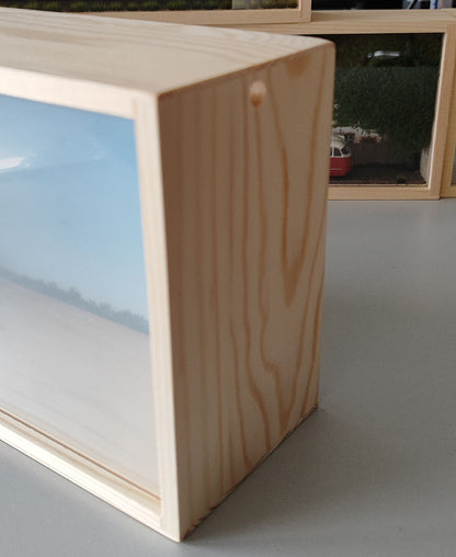 Scenarium XL Diroramenbox inkl. leicht transparentem Himmel