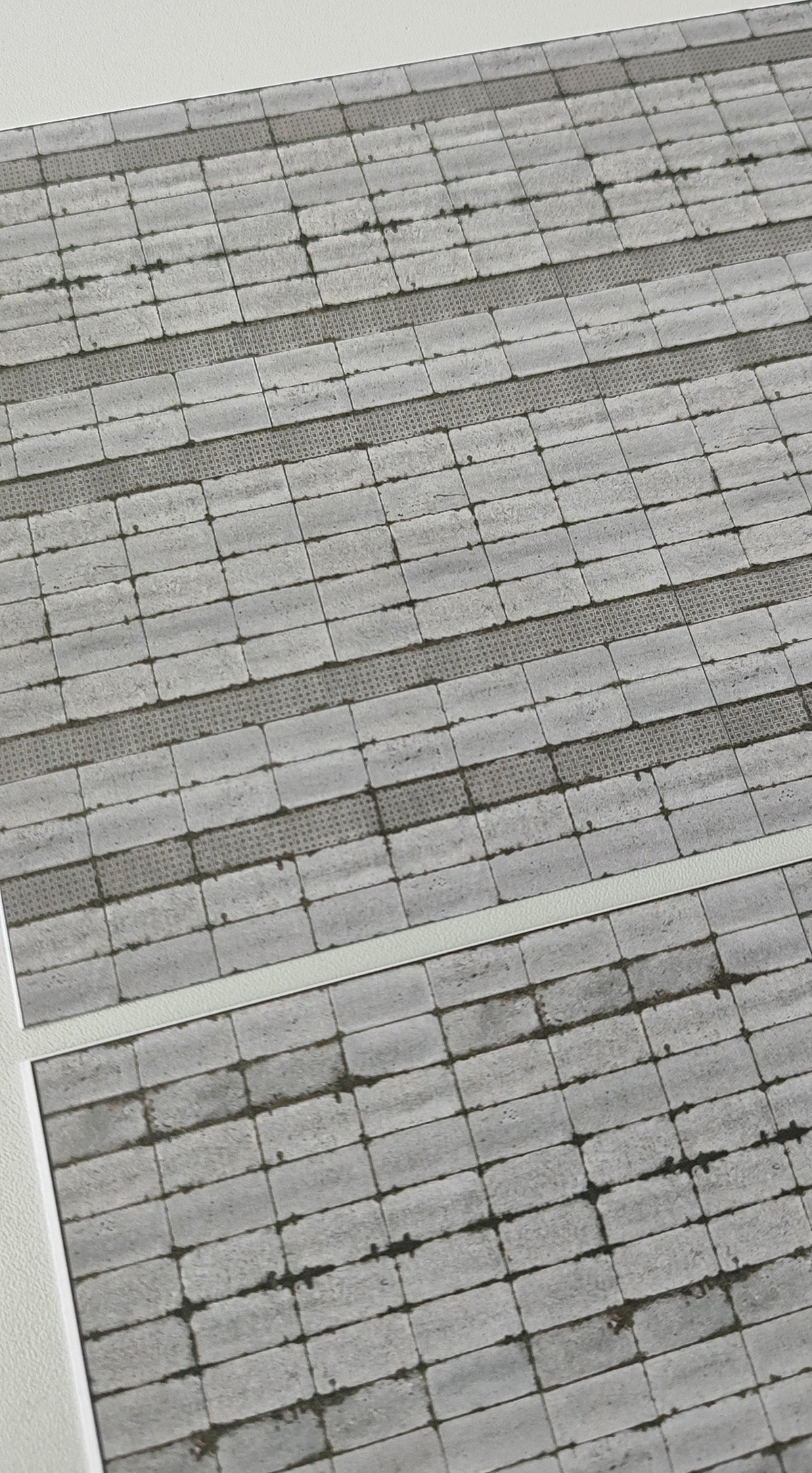 2er Set Dekorbögen Betonplattenweg DDR und Landwirtschaft in Spur N | DB00000130