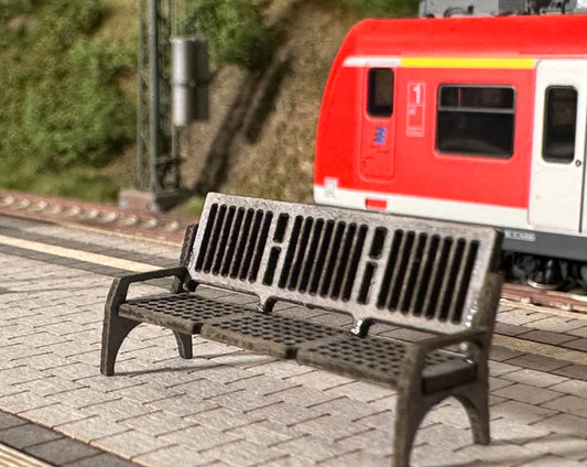 Sitzbänke Parkbänke Epoche VI 4 Stück im Set in 1:87 Spur H0 | FS-Modellbahn.de