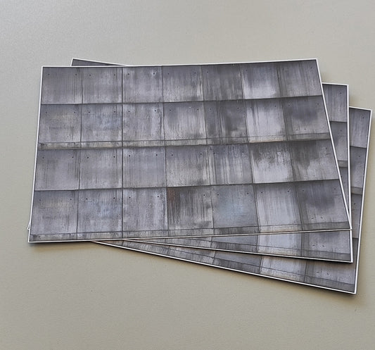 Dekorbögen moderne Betonwand Spur H0 für Rampen und Wände | FS-Modellbahn.de