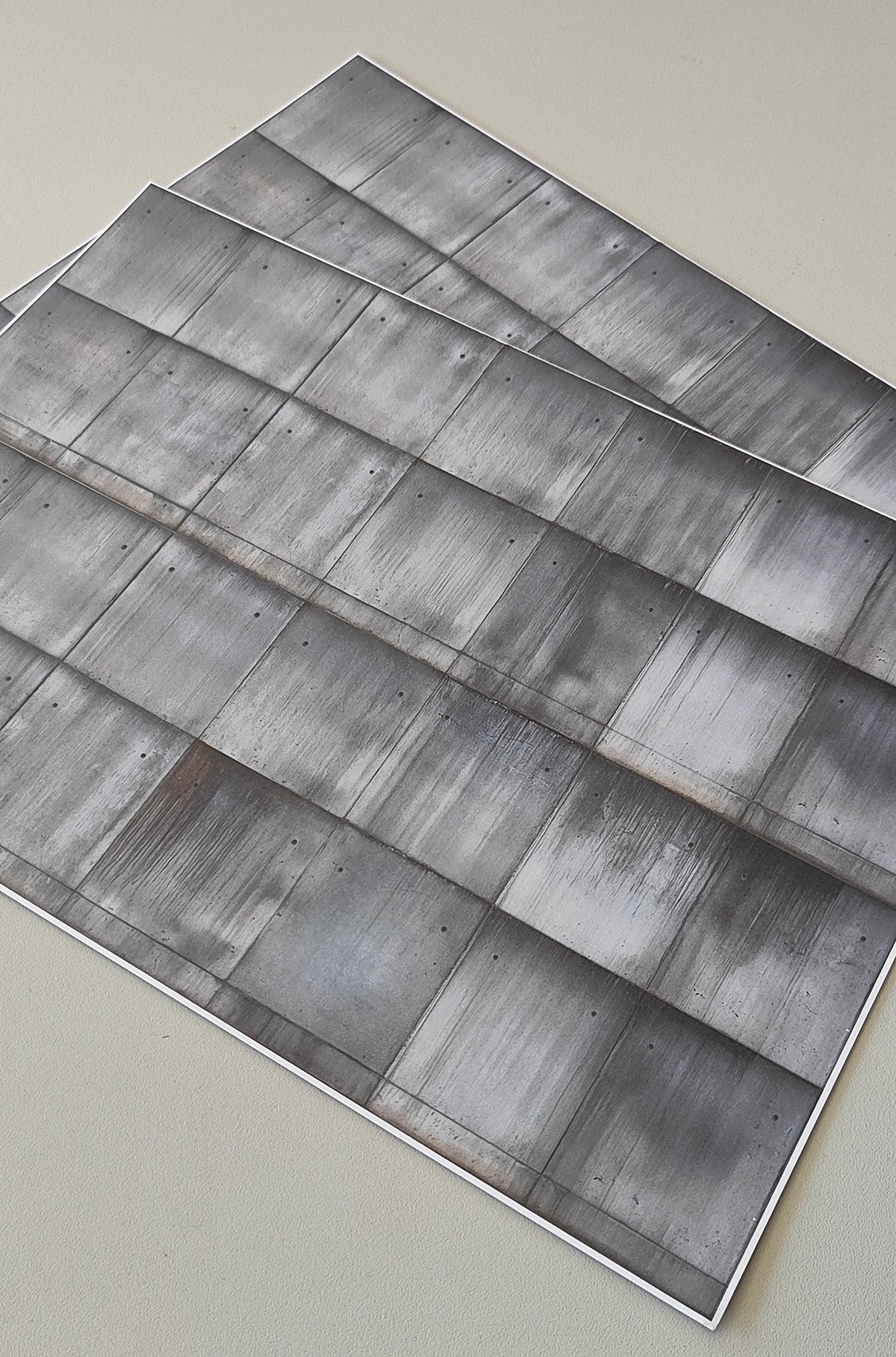 Dekorbögen moderne Betonwand Spur H0